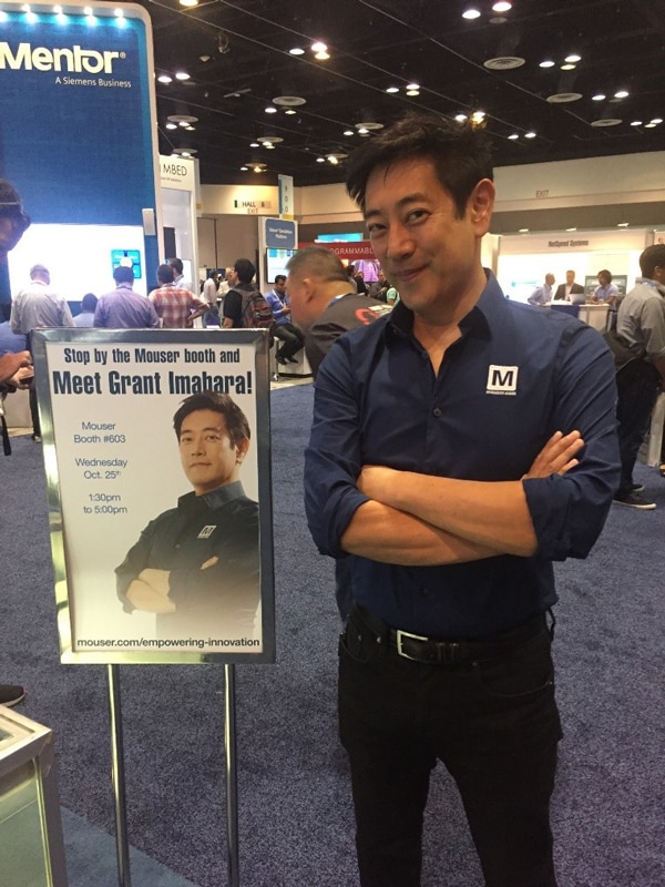 Grant Imahara at Arm TechCon