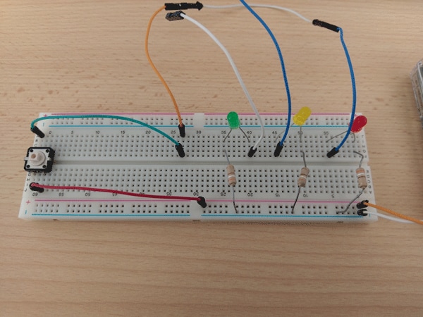 Breadboard prototype