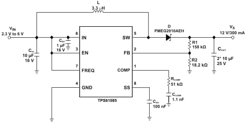 TPS61085DGKR Texas Instruments | Mouser