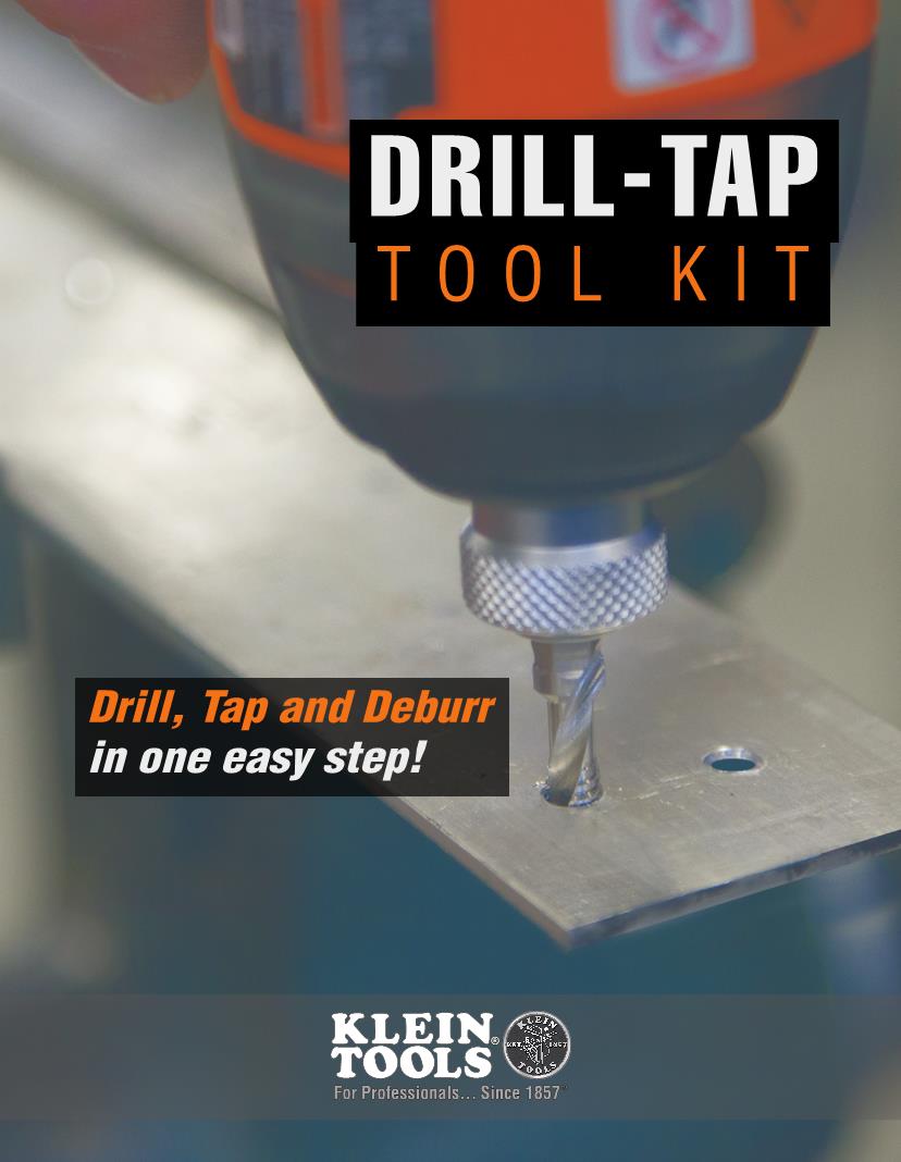 Klein drill tap tool kit hot sale