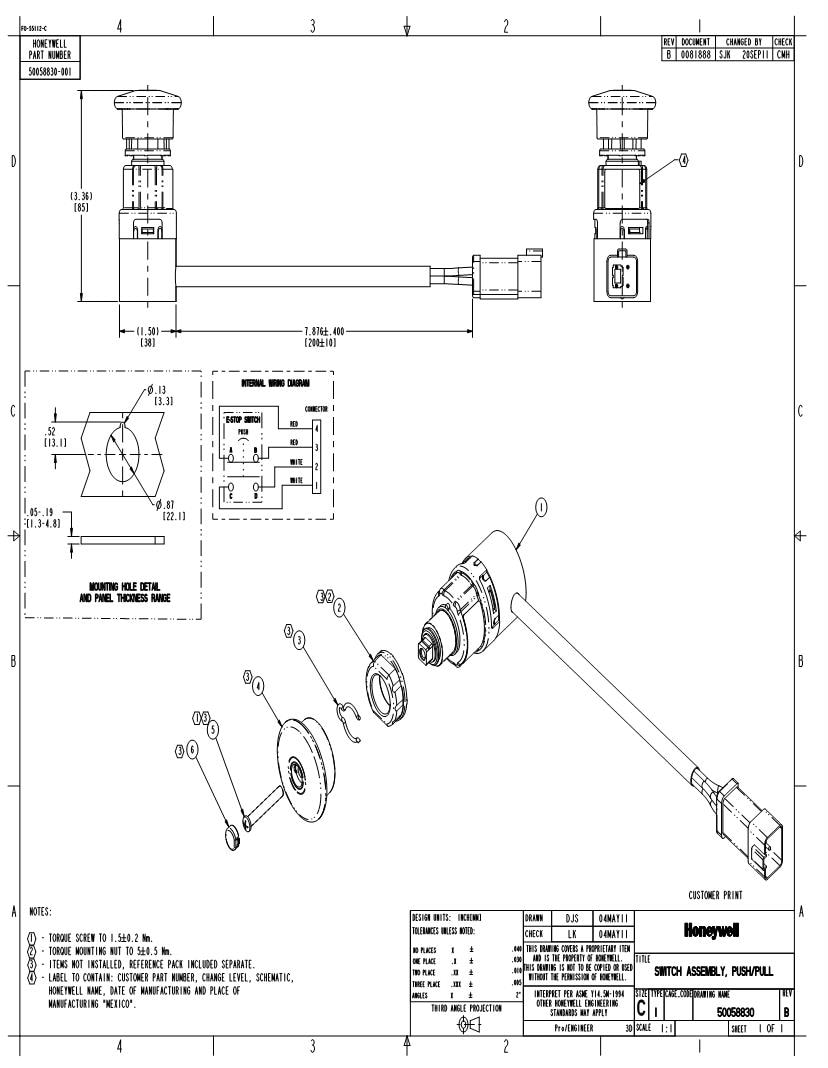 Honeywell Electromechanical Datasheets – Mouser