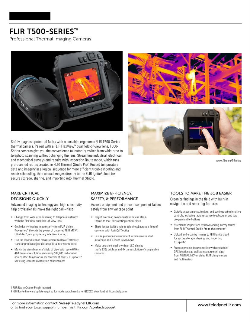 flir inspection route