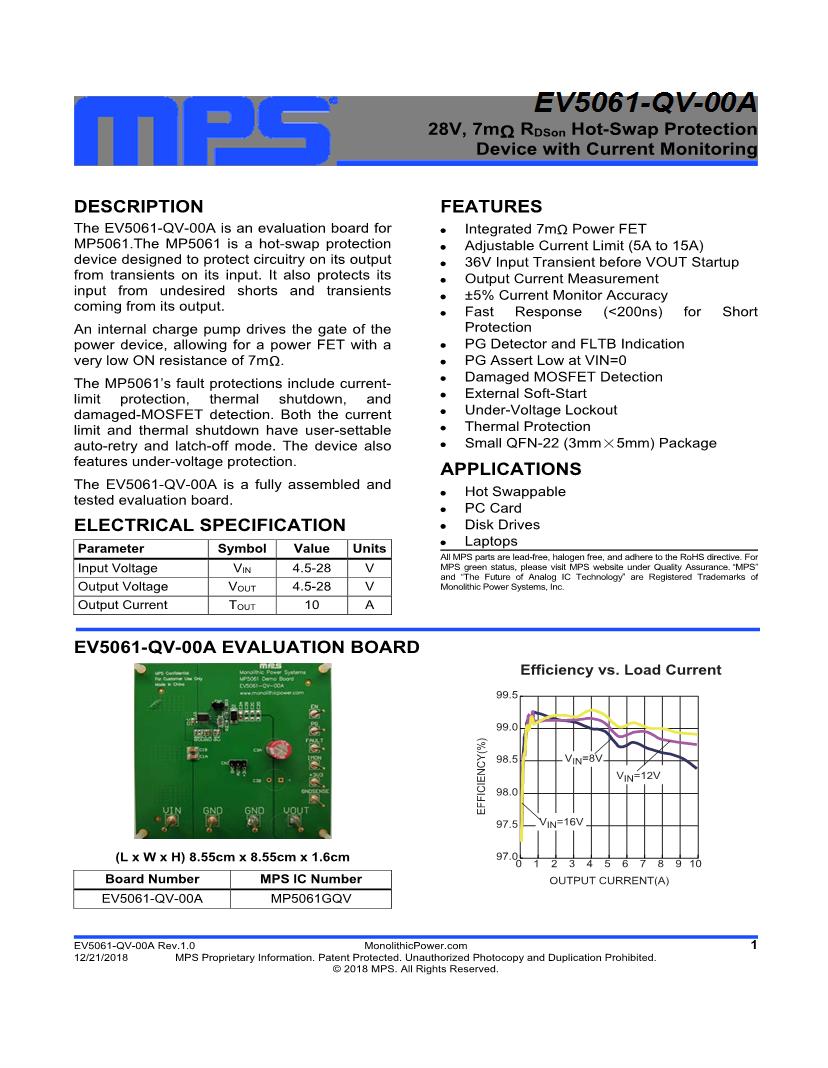 4.5 V to 28 V Power Management IC Development Tools Datasheets – Mouser