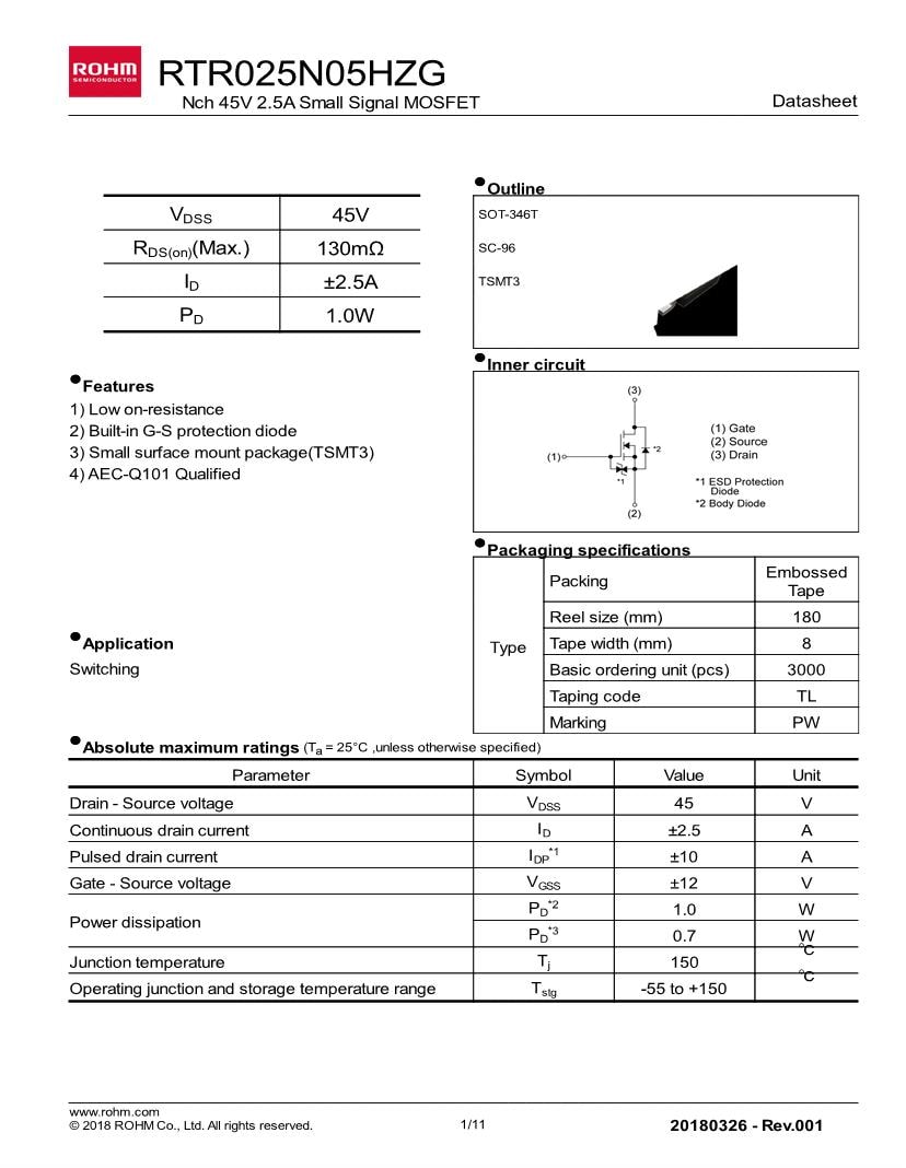 Search results for: 5N05 MOSFET Datasheets – Mouser