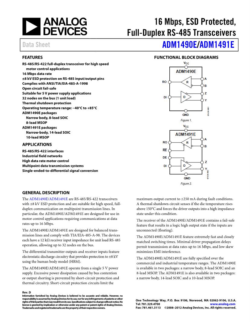 RS-485 Serial Interface Explained CUI Devices, 48% OFF