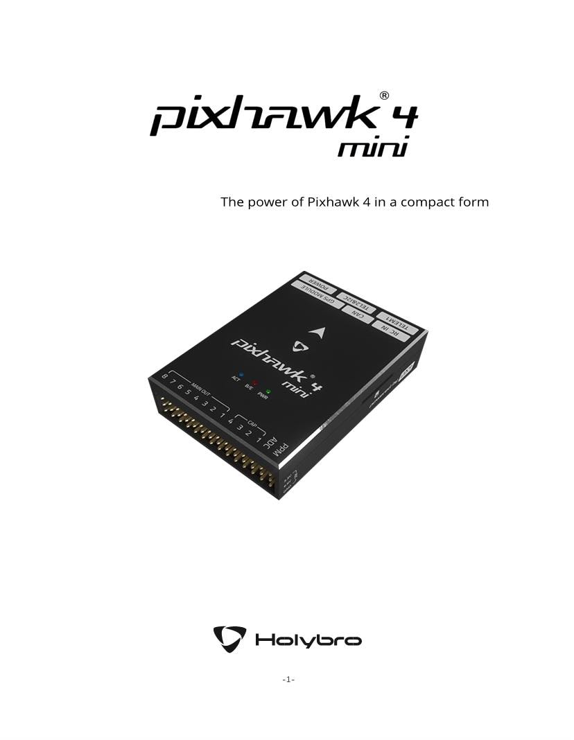 Pixhawk 6C Mini Ports Holybro Docs