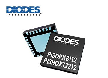 PI3DPX8112 1-to-2 Active Mux Linear ReDriver