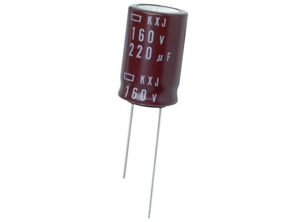 KXJ Miniature Aluminum Electrolytic Capacitors - Chemi-Con | Mouser