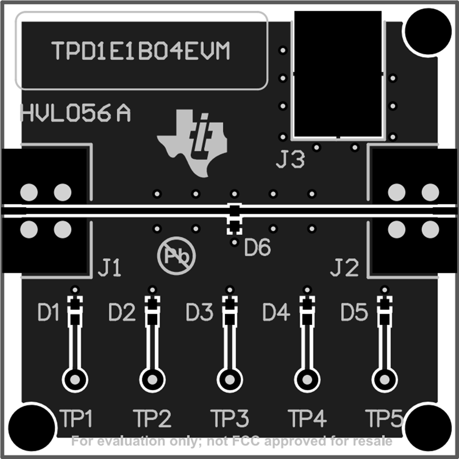 TPD1E1B04EVM ESD Protection Diode EVM - TI | Mouser