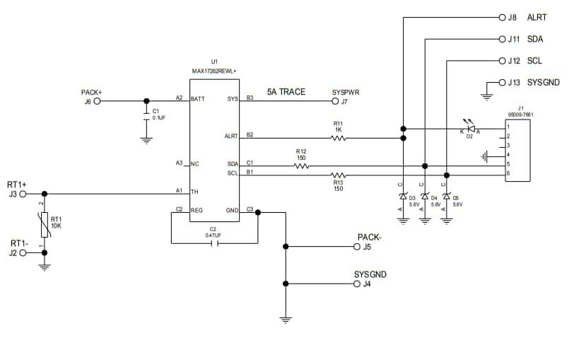 MAX17262XEVKIT Evaluation Kit - Analog Devices / Maxim Integrated | Mouser