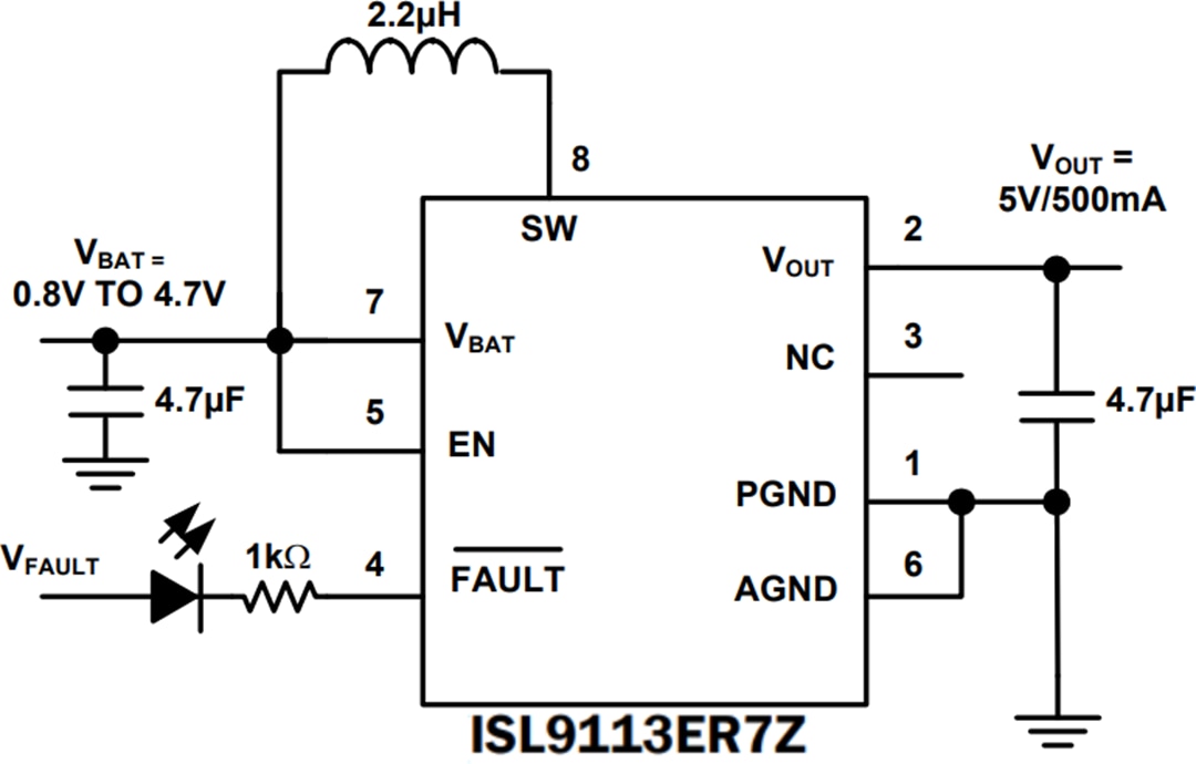 ISL9113 Synchronous Boost Converter - Renesas | Mouser