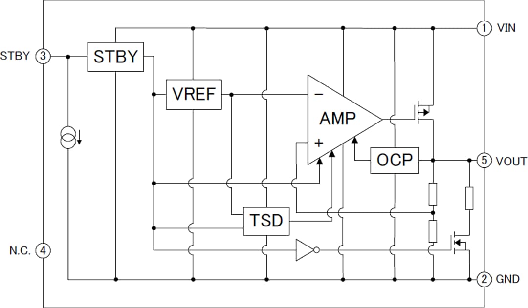 BUxxJA2DG-C Automotive CMOS LDO Regulators - ROHM | Mouser