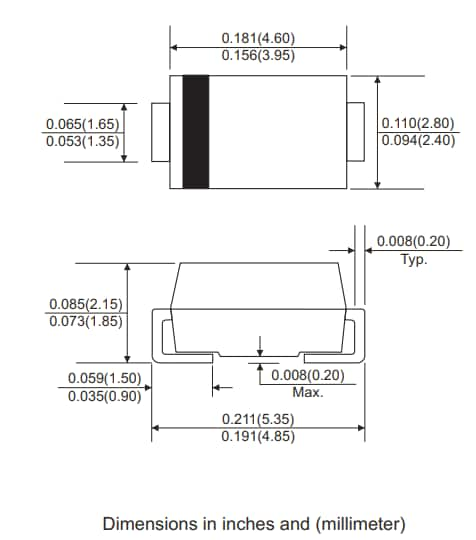 As1x Hf Standard Recovery Rectifiers Comchip Mouser