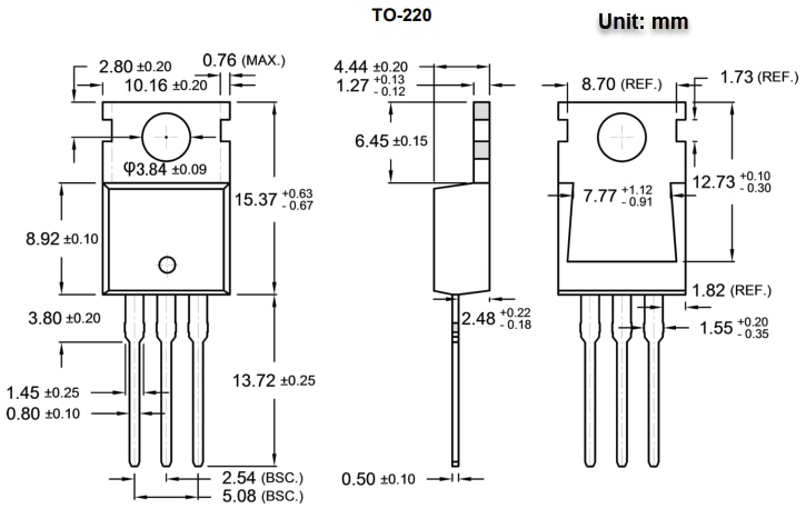 TSM035NB04CZ N-Channel Power MOSFET - Taiwan Semi | Mouser