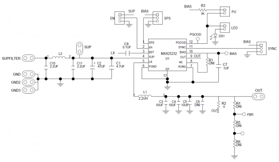 MAX25232 Evaluation Kit - Analog Devices / Maxim Integrated | Mouser