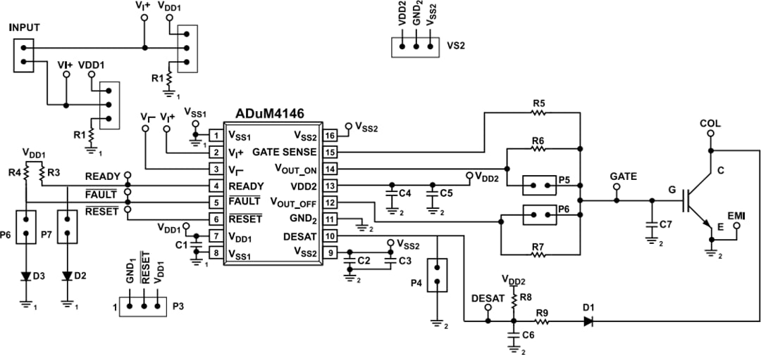 ADuM4146 Evaluation Boards - ADI | Mouser