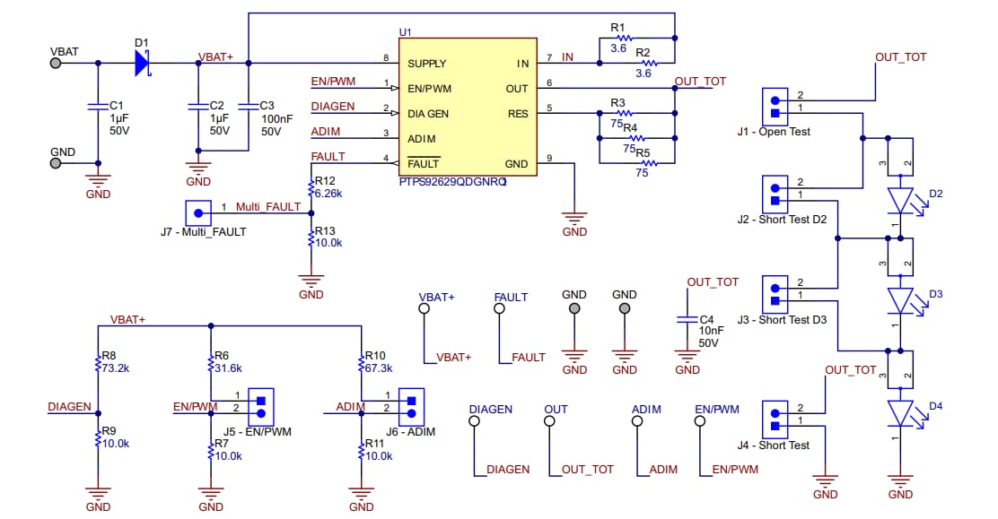 TPS92629Q1EVM Evaluation Module - TI | Mouser