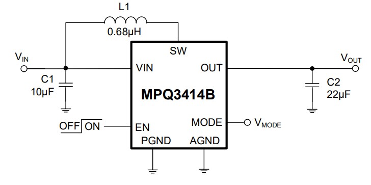 MPQ3414B Step-Up Converters W/ Output Disconnect - MPS | Mouser