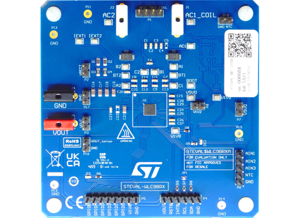 STEVAL-WLC98RX Evaluation Board - STMicro | Mouser