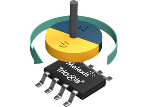 MLX90427 Triaxis® Magnetic Position Sensor ICs - Melexis | Mouser