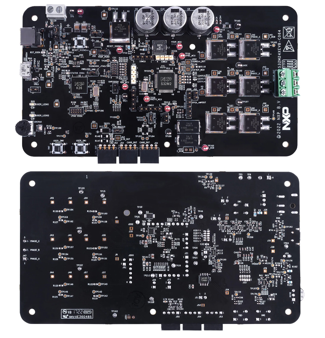 S32M2 PMSM/BLDC Motor Control Evaluation Boards - NXP Semiconductors ...