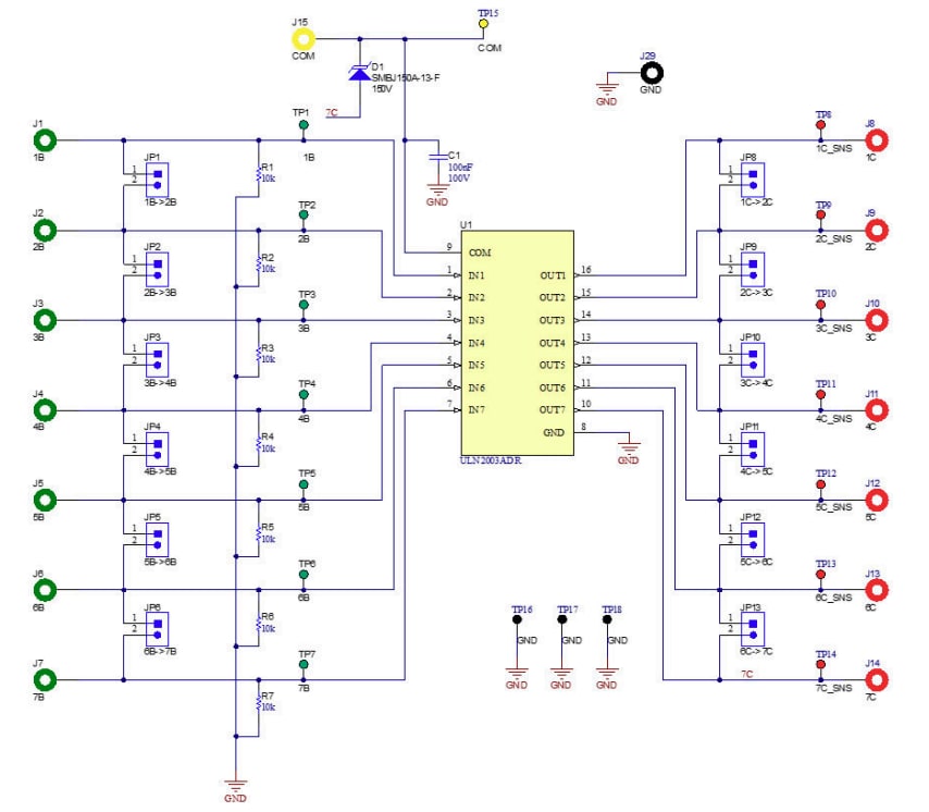 ULN2003ADEVM Evaluation Module - TI | Mouser