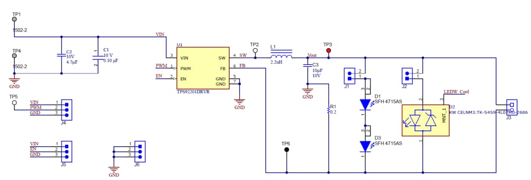 TPS92201AEVM Evaluation Module - TI | Mouser