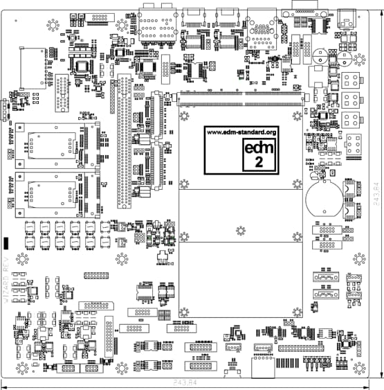 EDM2-CF-iMX6 EDM Compact Modules with Freescale i.MX6 Cortex-A9 ...