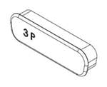 D-Sub Tools & Hardware FCT DUST CAP S4 SHLD PLSTC PLG